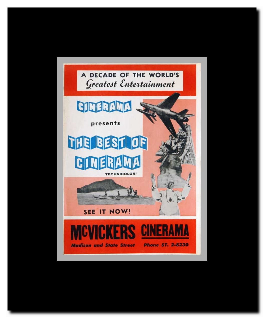 Best of Cinerama Framed Movie Poster