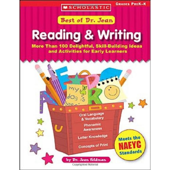 Pre-Owned Best of Dr. Jean: Reading & Writing: More Than 100 Delightful, Skill-Building Ideas and Activities for Early Learners; Grades PreK-K (Paperback) 0439597269 9780439597265