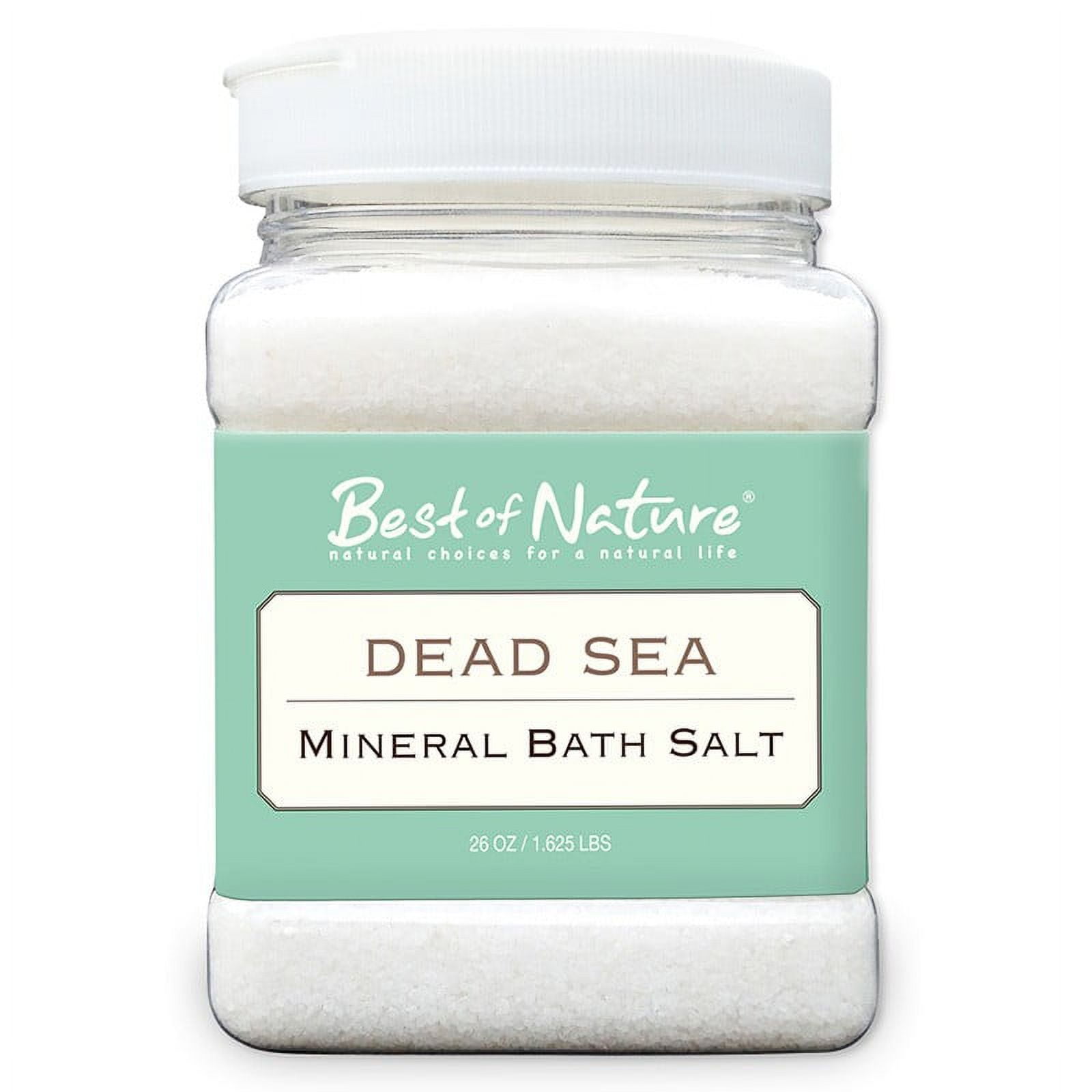 Best of Nature 100 Pure Dead Sea Mineral Bath Salt 26oz