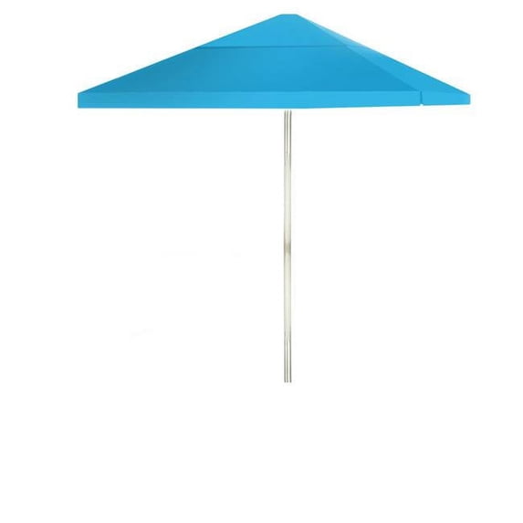 Best of Times 1020W1317 6 ft. Square Market Umbrella, Solid Sky Blue