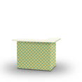 thumbnail image 1 of Best of Times Caddy Plaid - Citrus Portable Patio Bar Table, 1 of 5