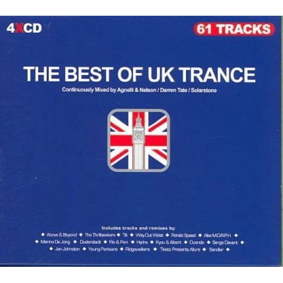 Best of UK Trance (CD) by Various Artists