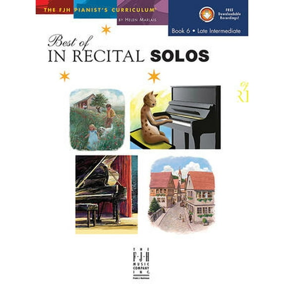 Best of in Recital Solos, Book 6 -- Helen Marlais