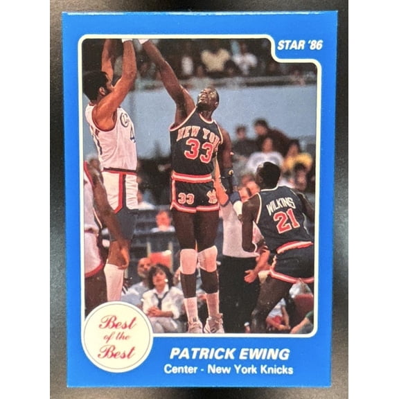 Star Best Of The Best Patrick Ewing New York Knicks #7 Base Basketball Card