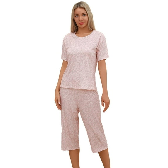 New women's short-sleeved casual home wear set