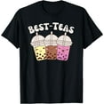 thumbnail image 1 of Best-teas Cute Kawaii Boba Pun Tea Bubble Tea T-Shirt, 1 of 3