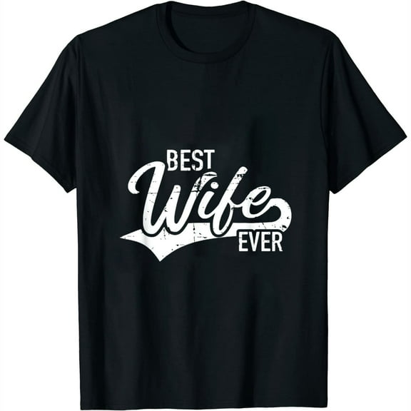 Best wife ever Womens T-Shirt Black L