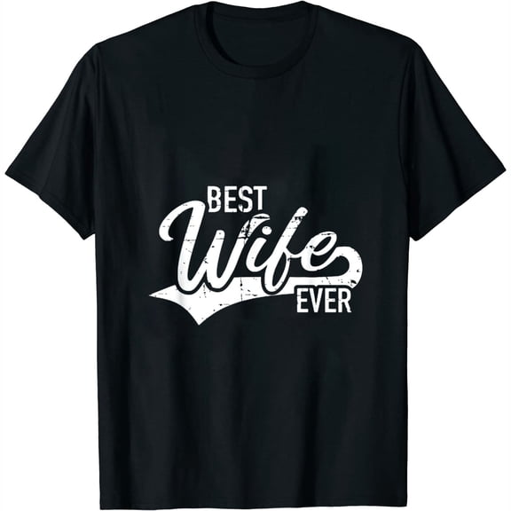 Best wife ever Womens T-Shirt Black S