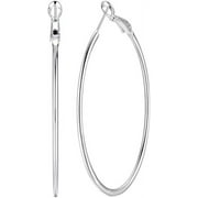 PIPETPET GIFT Best70mm 14K Yellow Gold Silver Big Large Hoop Earrings For Women Girls Sensitive Ears Fashion Round Circle Huggie Hypoallergenic Hoops 3 Inch Minimalist Hooped Gifts Bff Birthday