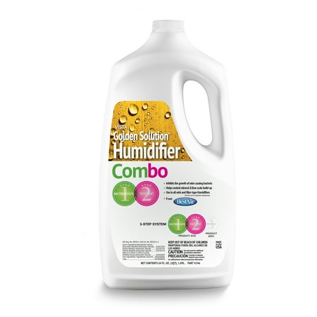 BestAir® 246 Golden Solutions Humidifier Bacteriostatic & Water Treatment Combo, 64 fl oz