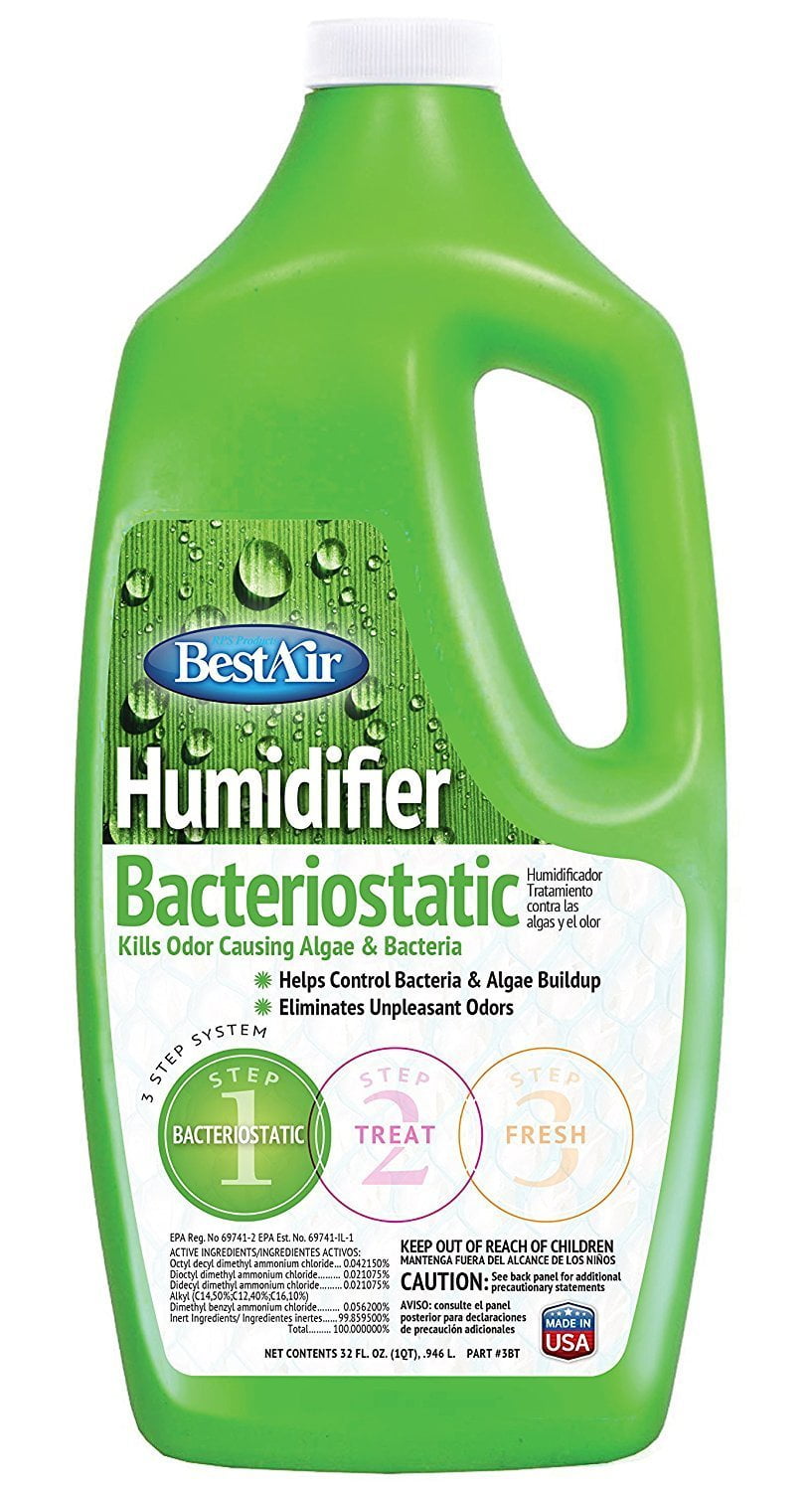 BestAir 3BT Humidifier Bacteriostatic Water Treatment, Air Disinfectant