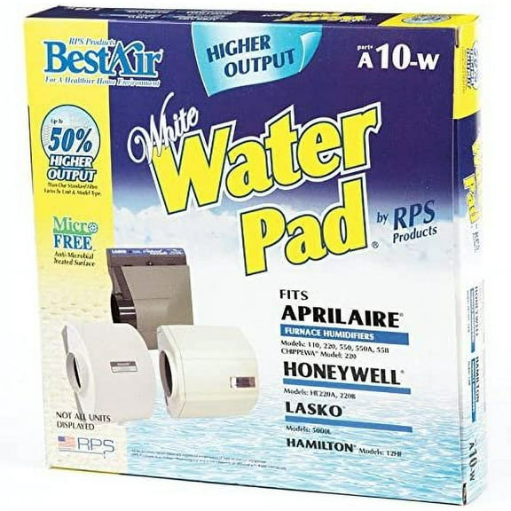 BestAir A10-W Replacement Water Pad For Specific Aprilaire, Honeywell, Lasko and Hamilton Humidifiers
