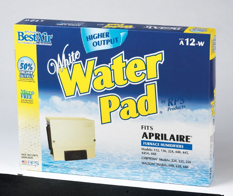 BestAir A12W Replacement Water Pad for Aprilaire models 11.375” x 14.75” x 1.625”