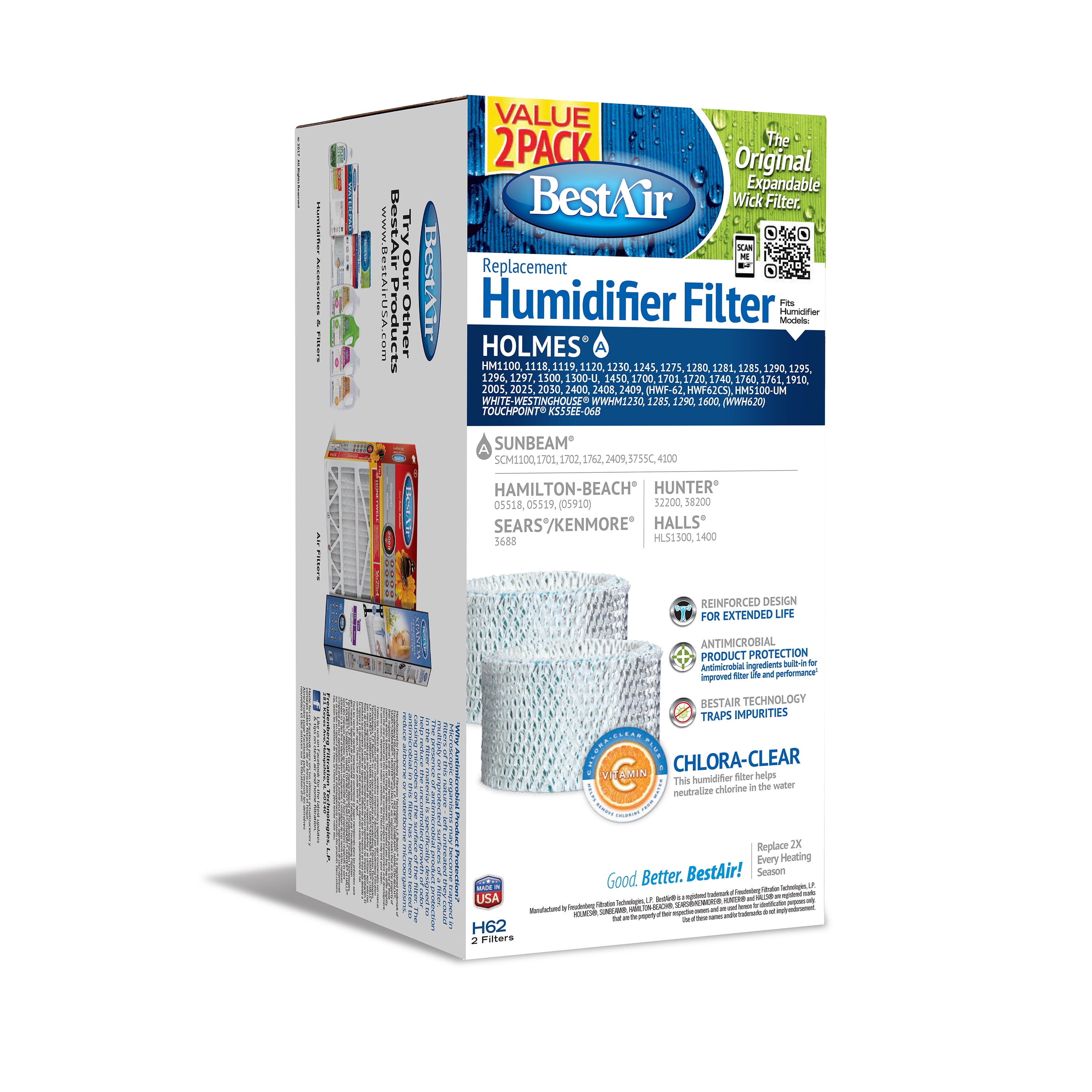 Holmes humidifier 2024 replacement filter