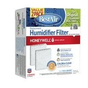 BestAir® HW600 Value 2 Pack Humidifier Replacement Paper Wick for Honeywell Humidifiers,12 lb.