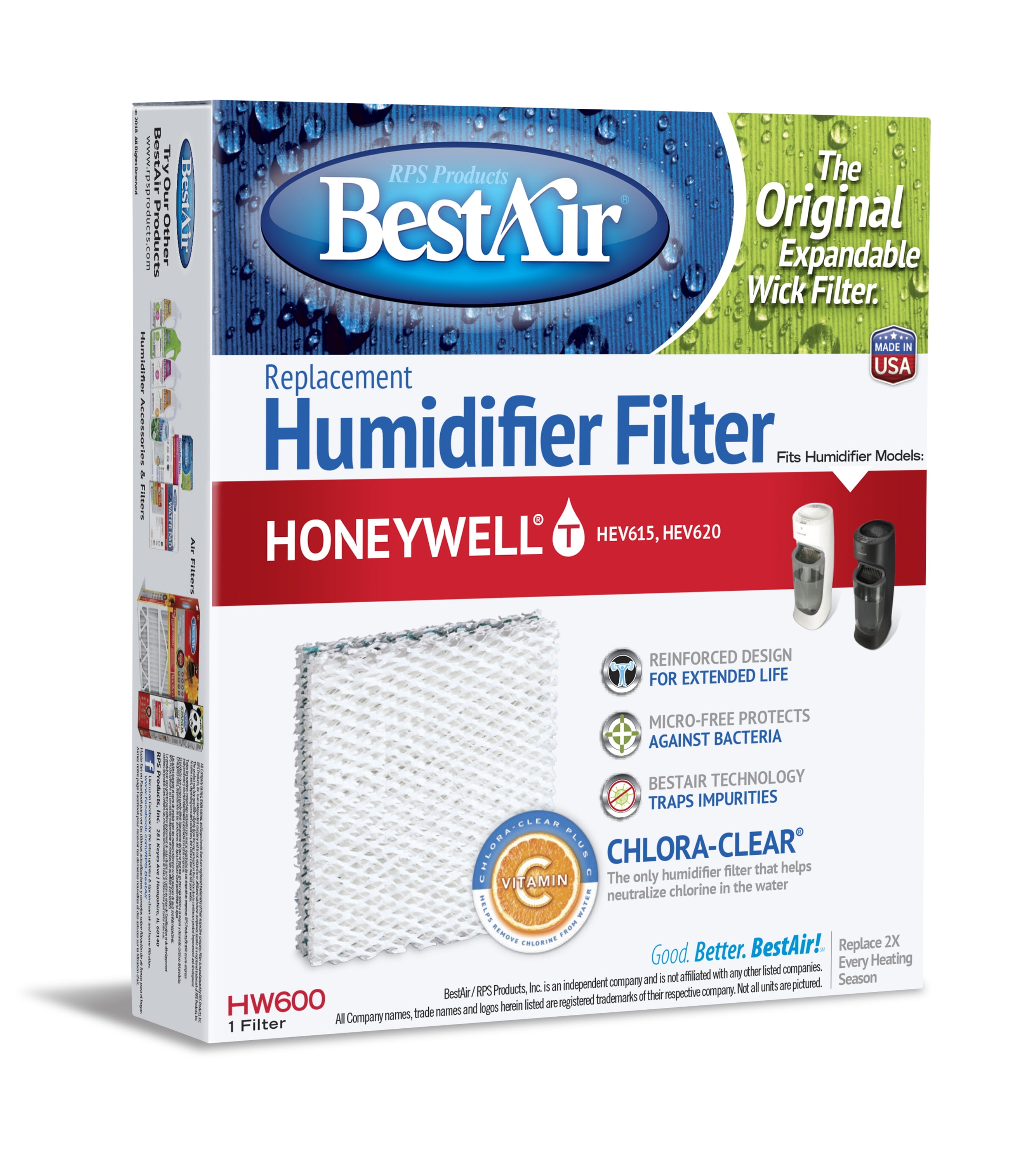 Hw600 humidifier filter deals