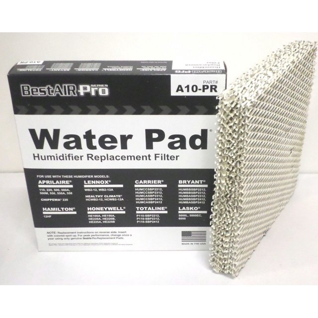 BestAir Pro A10 A10 10 for Aprilaire 110 220 500 550 Water Panel Filter Humidifier Pad