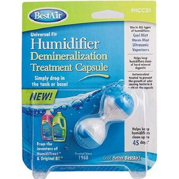 BestAir RPS Products HCC31 Humidifier Cleaner Capsule - Quantity 10
