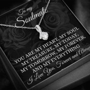 BestFor Female Soulmate 2025- Necklace, White Alluring Necklace