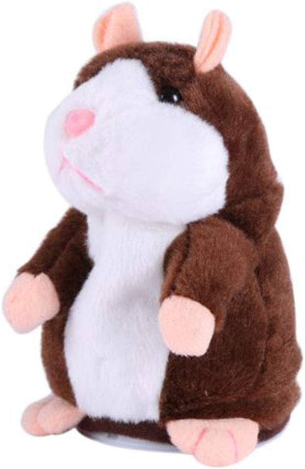 BestLand Plush Interactive Toys PRO Talking Hamster Repeats What You