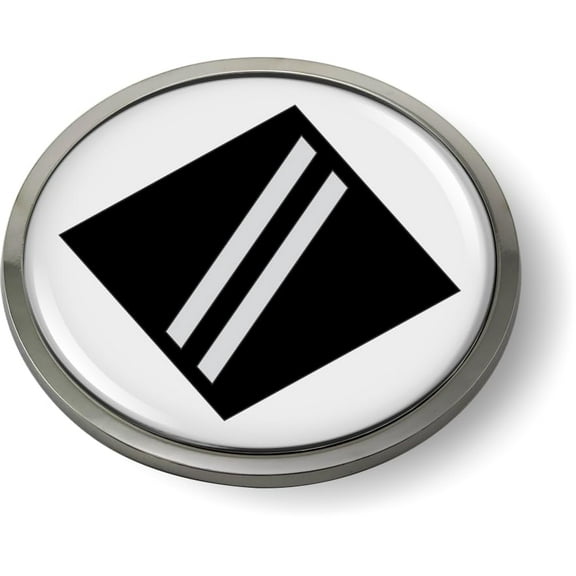 BestLicensePlateFrames - U.S. Navy Rank, Insignia Enlisted Soldiers Navy Rate CAR Emblem Badge Sticker Chrome Metal Bezel - Seaman Apprentice E-2 (SA) - Official U.S. Navy Licensed Product