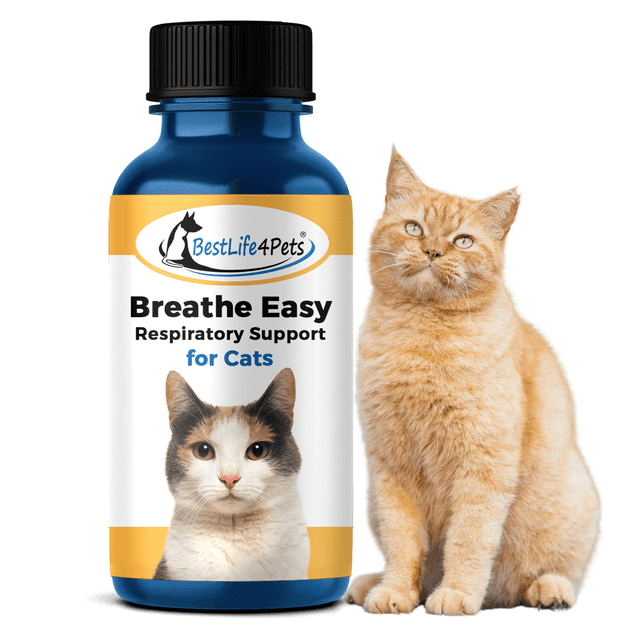 BestLife4Pets Breathe Easy for Cats Natural Respiratory System
