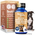 thumbnail image 1 of BestLife4Pets Worm Defense for Dogs – Natural Broad Spectrum Supplement to Help Remove Worm Infestations, 1 of 11