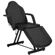 BestMassage 73 Inch Adjustable & Foldable Portable Multifunctional Black Massage Chair