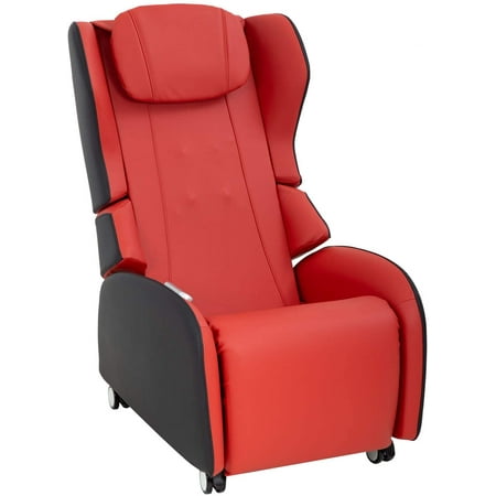 BestMassage Adjustable Recliner Chair Leather Sofa For Home/Office/Living Room,Red