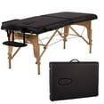 thumbnail image 1 of BestMassage Black PU Portable Massage Table W/Free Carry Case U1 Bed Spa Facial, 1 of 5