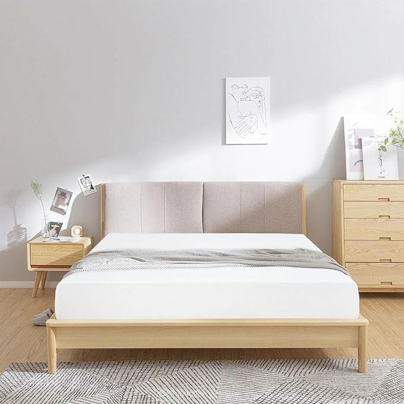 BestMassage Cooling Full Medium Firm Gel Memory Foam Mattress