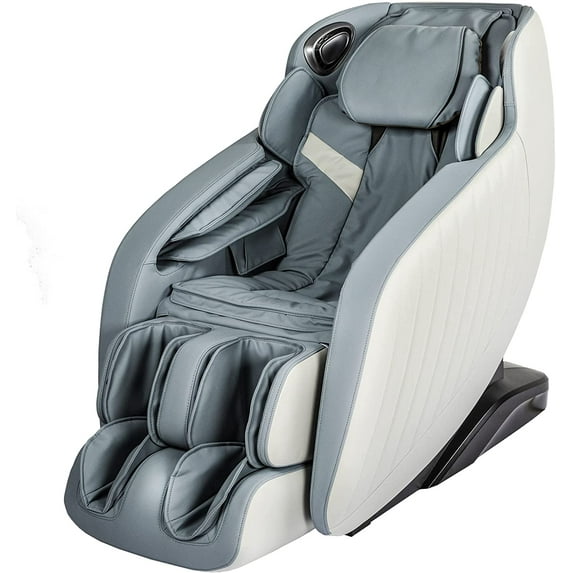 BestMassage Full Body Zero Massage Chair with Bluetooth 3D Speaker and Built-in Heat Therapy,Blue