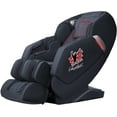 thumbnail image 1 of BestMassage Full-body massage chair, zero-gravity electric acupressure with thermotherapy casters SL-Track stretching vibration wireless bluetooth speaker, Black, 1 of 8