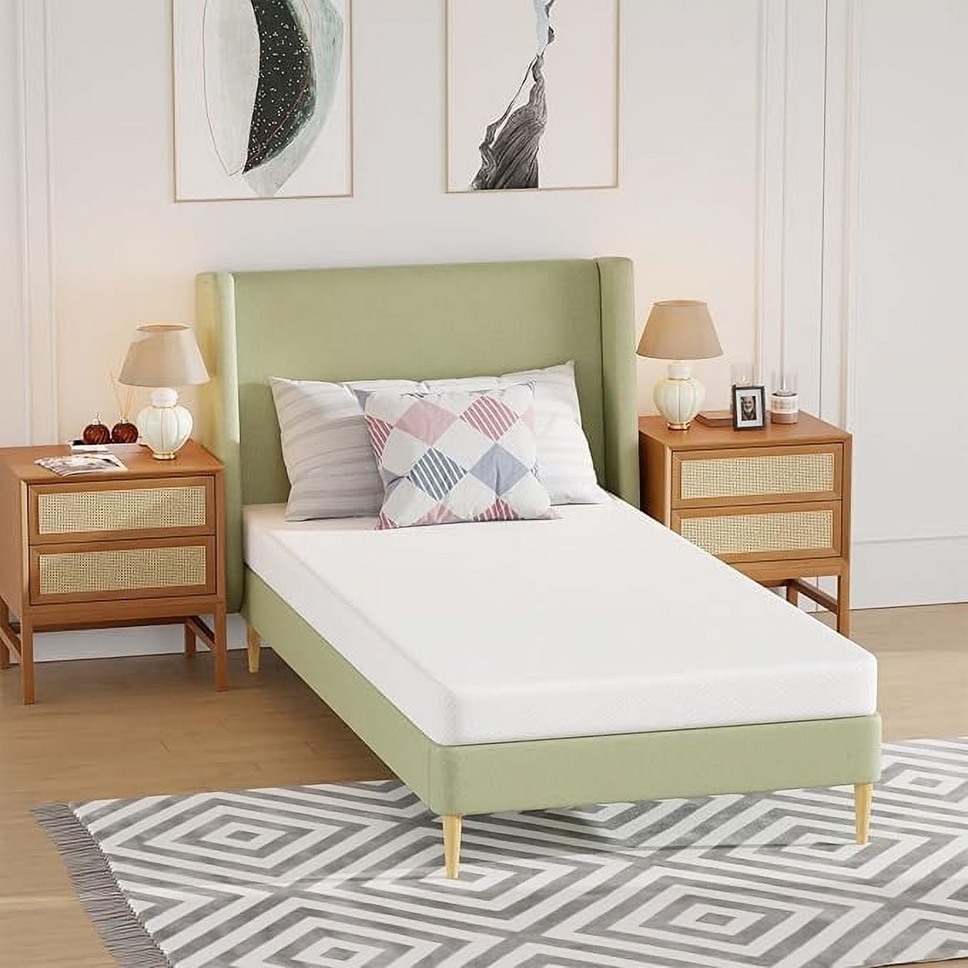 BestMassage Kids Medium Firm Stress Relief King Size Memory Foam Mattress