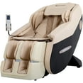 thumbnail image 1 of BestMassage SL Track Electric Shiatsu Full Body Zero Gravity Massage Chair, with Remote Controls Bluetooth Speaker Built-in Heat,Beige, 1 of 7