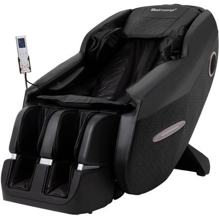 BestMassage SL Track Electric Shiatsu Full Body Zero Gravity Massage Chair, with Remote Controls Bluetooth Speaker Built-in Heat,Black