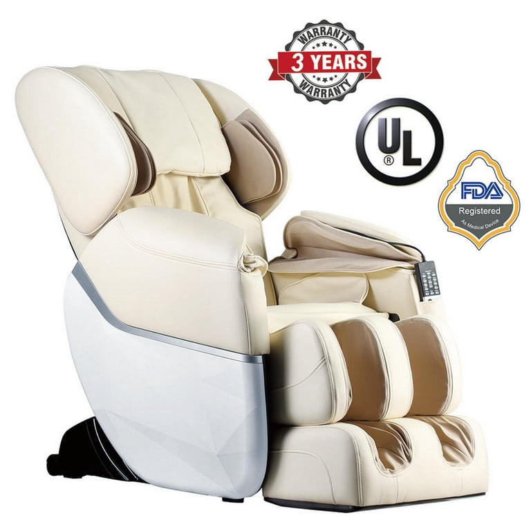 BestMassage Zero Gravity Full Body Electric Shiatsu Massage Chair Recliner  with Built-In Heat Therapy & Foot Roller, Air Massage System, Stretch ...