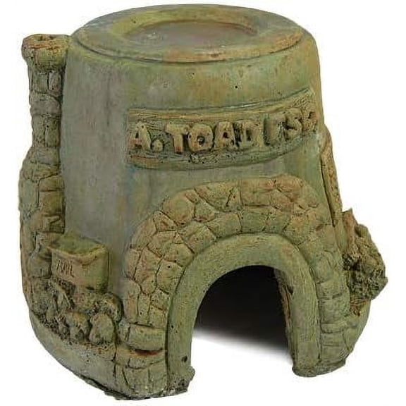 BestNest Athens Toad House Statue, Verde