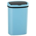 thumbnail image 1 of BestOffice 13Gal PlasticTrash Can Automatic Touchless, Odor Control Kitchen Garbage Can w/Lid, Blue, 1 of 7