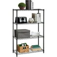 thumbnail image 1 of BestOffice 4 Shelf Wire Shelving Metal Large Storage Shelves Heavy Adjustable Utility Commercial Grade Steel Layer Shelf, 1 of 7