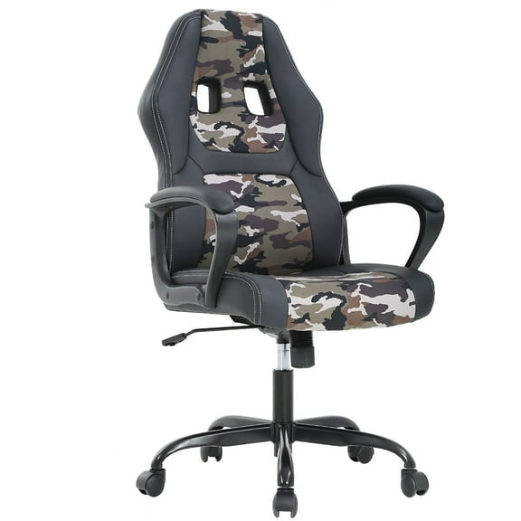 BestOffice Ergonomic Gaming Chair, Lumbar Support, Swivel Rolling for Men, Women(Camo)