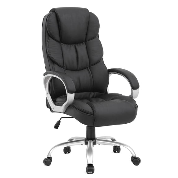 Ergonomic Executive High Back Office Gaming Chair, Metal Base