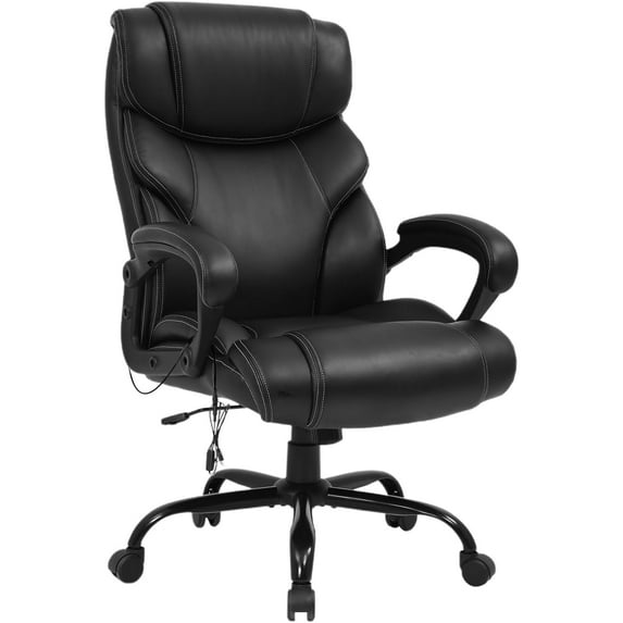 PayLessHere Ergonomic Office Chair, Lumbar Support, Swivel Rolling for Men, Women(Black)