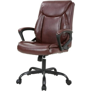 BestOffice Ergonomic Office Chair, Lumbar Support, Swivel Rolling for Men, Women(Brown)