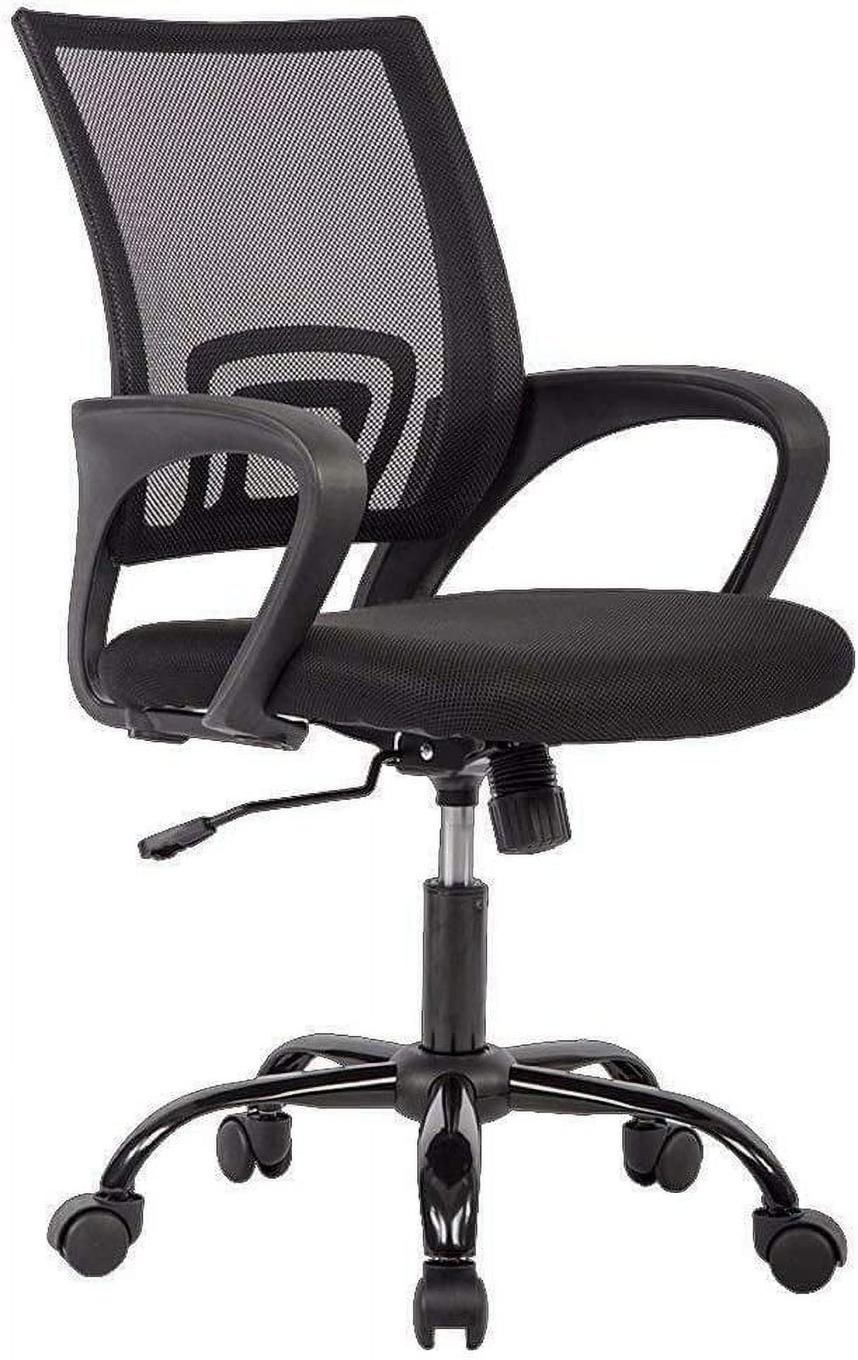 BestOffice Executive Chair with Lumbar Support & Swivel, 250 Ib. Capacity, Black - image 1 of 7