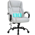 thumbnail image 1 of BestOffice Executive Chair with Lumbar Support & Swivel, 500 lb. Capacity, White, 1 of 7