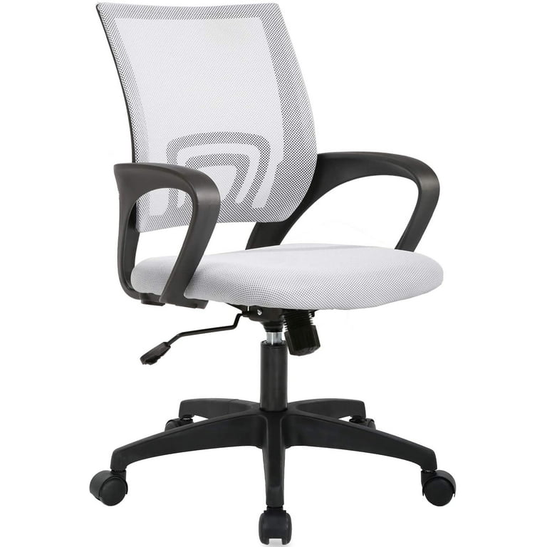 Neo Chair MB-5 Ergonomic Mid Back Adjustable Mesh Home Office Computer Desk Chair, Black