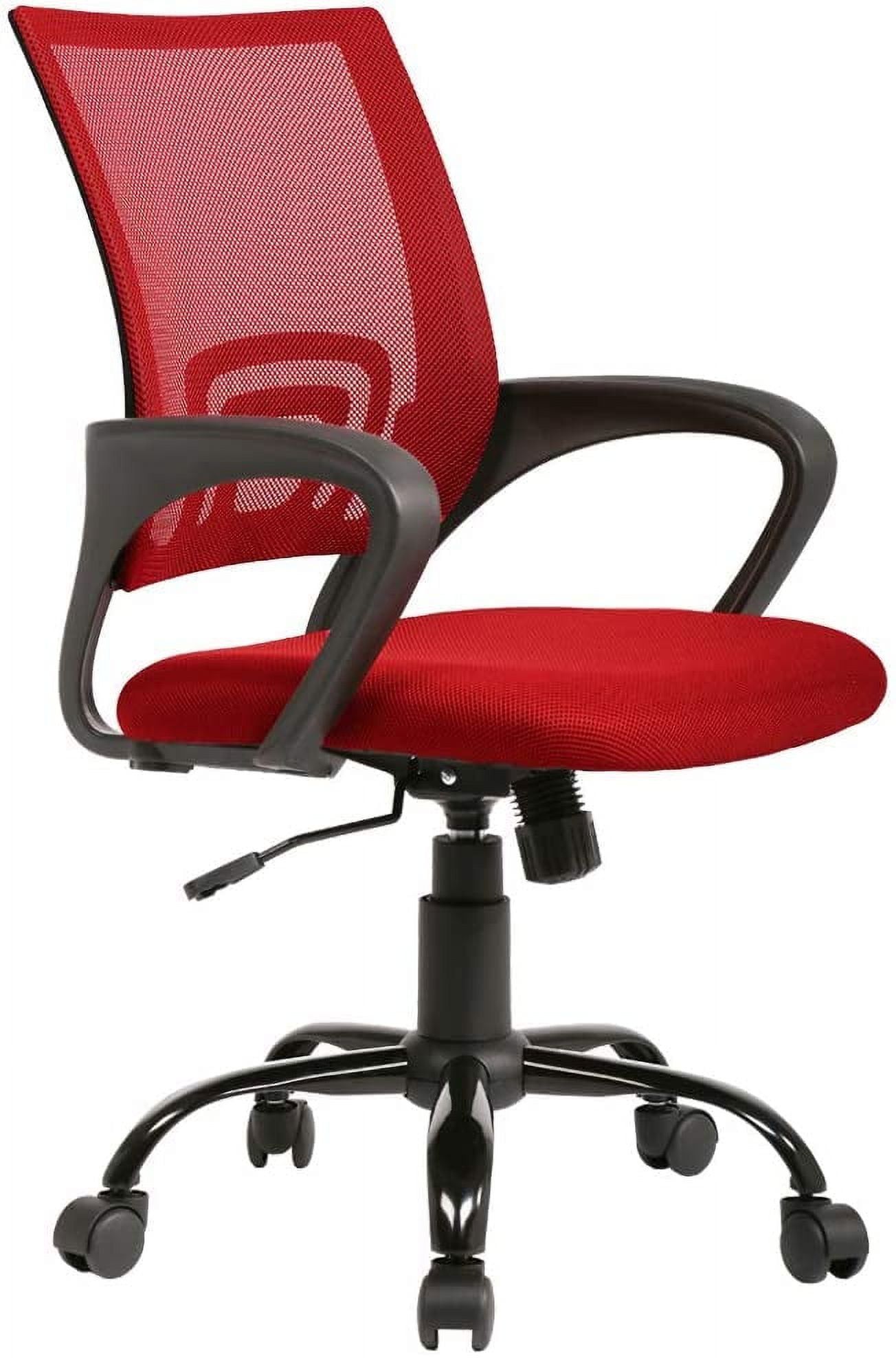 Ergonomic Red Managers Chair with Lumbar Support and Bhutan Ubuy