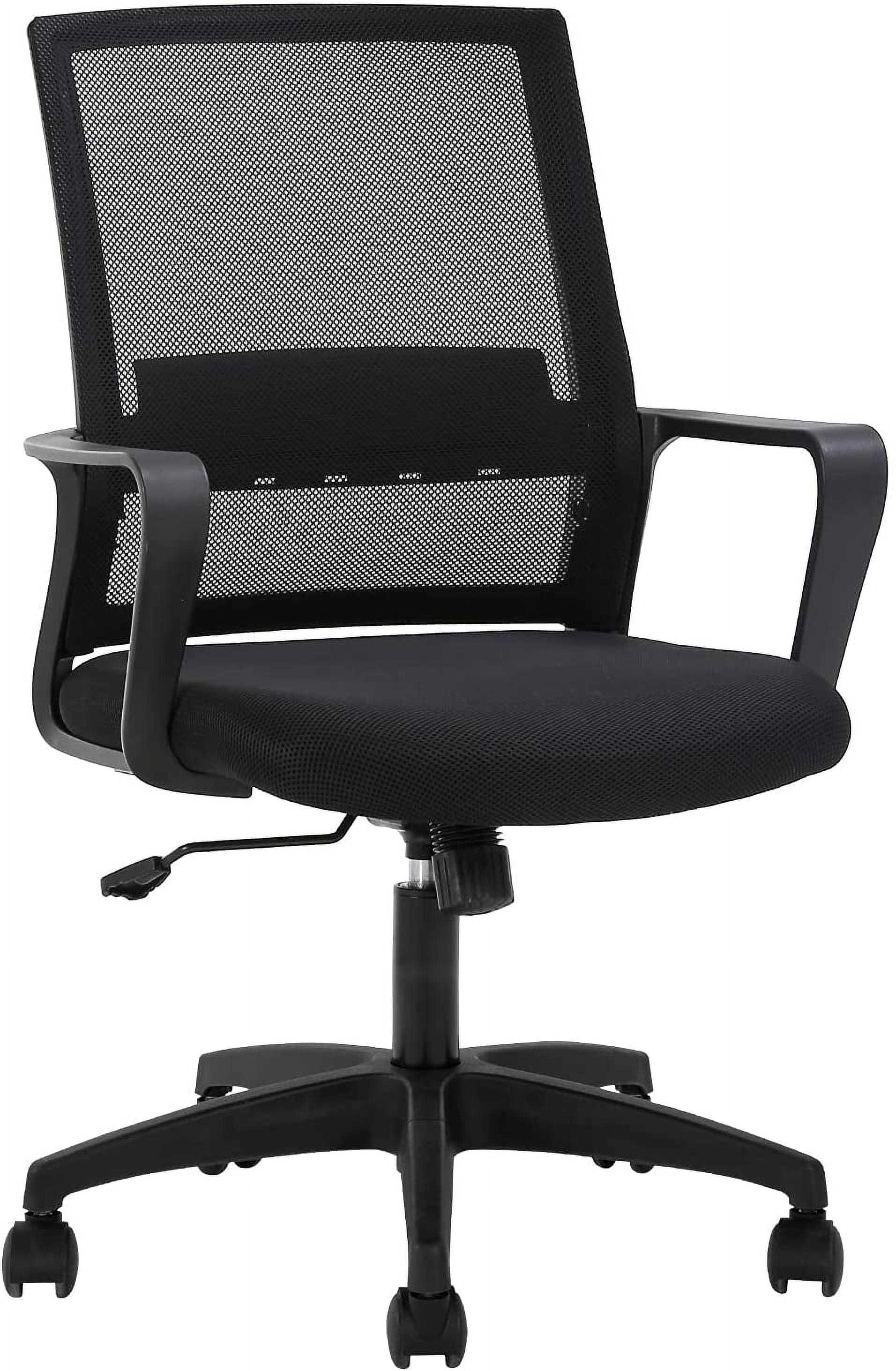 BestOffice Ergonomic Office Desk Chair, Mesh Swivel Rolling,Black