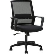 BestOffice Ergonomic Office Desk Chair, Mesh Swivel Rolling,Black